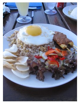 Nasi kampong in Kota Kinabalu