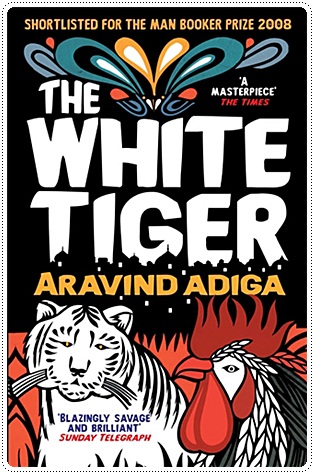 The White Tiger book cover, photo courtesy of White Tiger crew