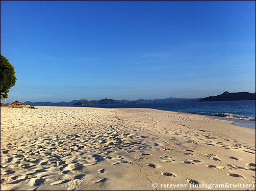Beach on Dimakya island, Coron, north Palawan, Philippines