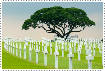 American cemetary and memorial in the Philippines, ©iStockphoto.com/Hippo Studio