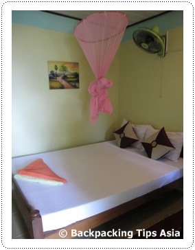 Room at Coasters in Serendipity beach in Sihanoukville, Cambodia