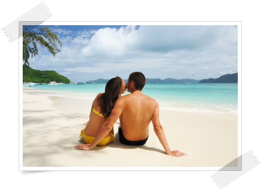 Couple on a beach, ©iStockphoto.com/haveseen