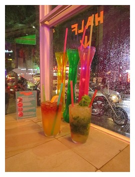 Drinks at Margarita Splash in Seoul, Korea