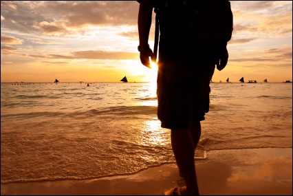 Alone on the beach, ©iStockphoto.com/katemlk