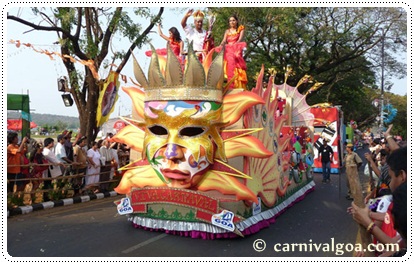 Carnival in Goa, photo courtesy of carnivalgoa.com