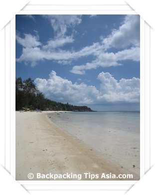 View of Had Yao beach in Koh Pha Ngan, Thailand