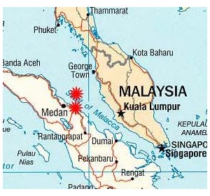 Melaka strait