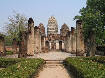 Sukhotai kingdom in ancient Thailand