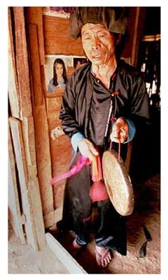 A Hmong shaman