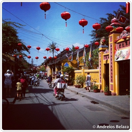 Old quarter in Hoi An, Vietnam