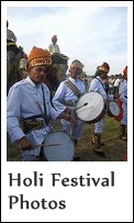 Some drummers at Holi festival in Jaipur, India