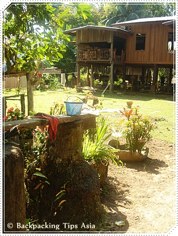 A house on Don Det island in South Laos