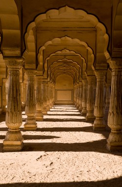 Amber fort in India