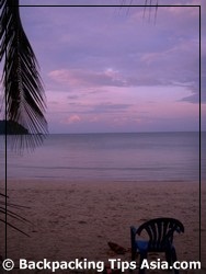 Thong Nai Pan beach in Koh Pha Ngan island, Thailand