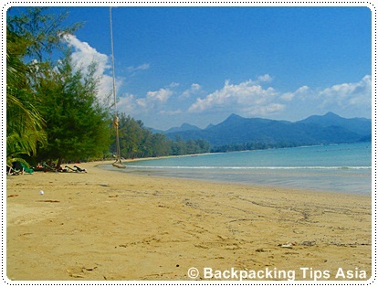 Koh Mak beach in Thailand, not far from Ko Chang island