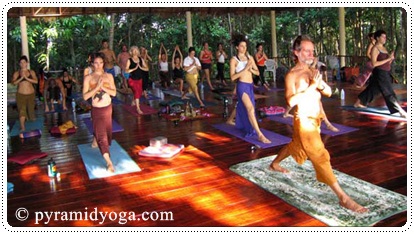 Pyramid Yoga in Koh Phangan, Thailand