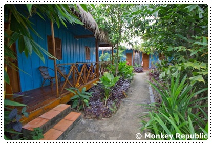 Bungalows at Monkey Republic in Sihanoukville