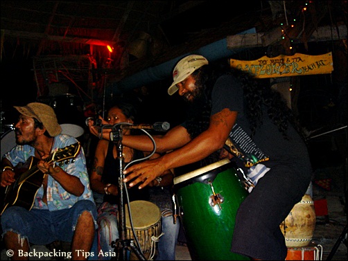 Music guys at Sunflower Bar in Koh Phi Phi