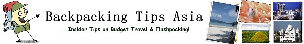 Backpacking Tips Asia Header