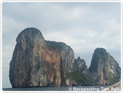 On the way to Maya beach in Ko Phi Phi