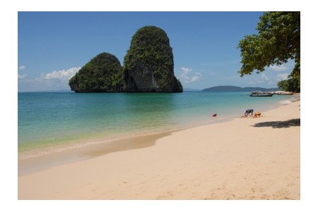 Phra Nang beach in Thailand, ©iStockphoto.com/Jörg Ahlrep