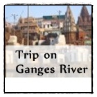 Ganges river in Varanasi, north India