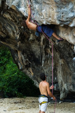 Climbing in Thailand, ©iStockphoto.com/CWLawrence