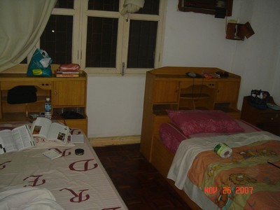 Room at Saysouly guesthouse in Vientiane in Laos