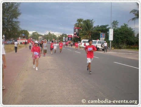 Sihanoukville marathon event, photo courtesy of cambodia events.org