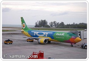 nok air airplane