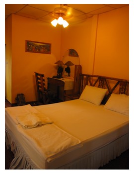 Our room at Tropicana resort in Koh Tao island, Thailand